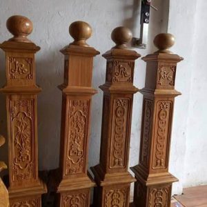 trụ vuông đục cnc đẹp