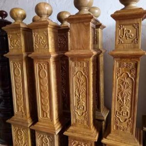 trụ vuông đục cnc đẹp