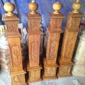 trụ vuông đục cnc đẹp