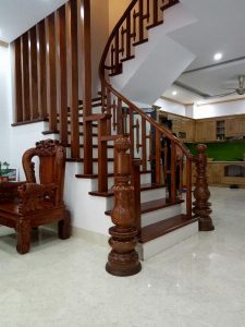 cầu thang gỗ