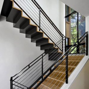 cầu thang sắt hiện đại