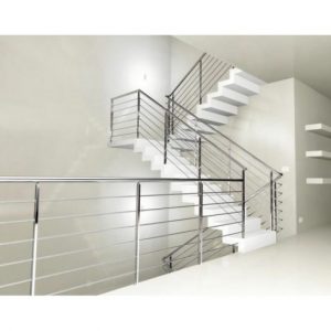 cầu thang inox hiện đại