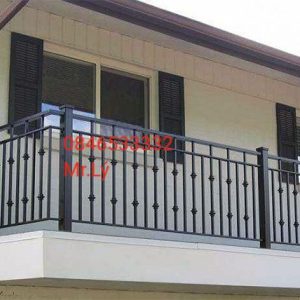 lan can sắt mỹ thuật ngoài trời