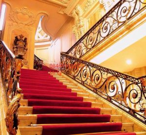 cầu thang sắt nghệ thuật