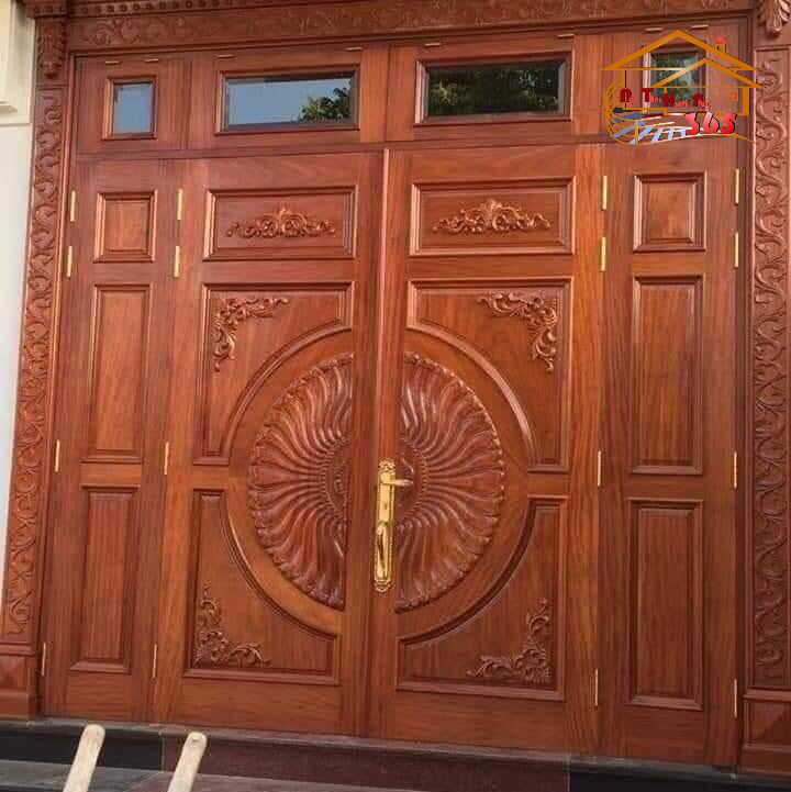 cửa gỗ lim nam phi