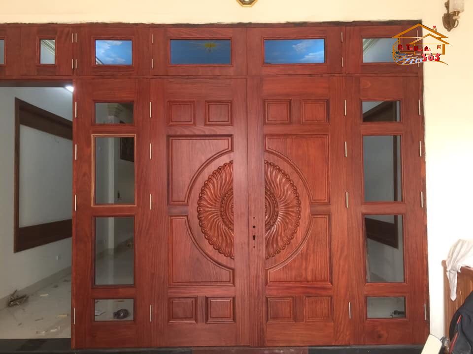 cửa gỗ lim nam phi